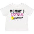 thumbnail image 3 of Inktastic Mommys Little Pitcher Softball Girls Toddler T-Shirt, 3 of 5