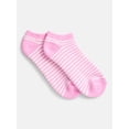 thumbnail image 2 of Joyspun Women's Comfort Full Terry Low Cut Socks, 3-Pack, Fits Shoe Size 4-10, 2 of 3