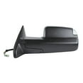 thumbnail image 2 of 60196C - Fit System Driver Towing Mirror for 13-18 Ram Pick-Up 1500, 2500, 12-18 3500, Code (GPG), signal, puddle lamp, Ambient temp. sensor, flip-out-head, dual lens, txt black, fold, Heated Power, 2 of 2