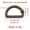 Bronze Color, variant on Zinc Alloy D-Rings, Antique Bronze, 2 Pack, 1.67 x 1.12 in Closed D-Shaped Rings for Bags, Keychains and Strap Connections