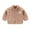 Brown, variant on Utlike Girls Jacket Toddler Baby Thermal Jacket Zip Upcoat Warm Fall Winter outerwear Leisure Top For Outdoor Size 18 Months-24 Months