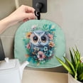 thumbnail image 5 of HELLHERO 1Pcs Teapot Cover Polyester Canvas Teapot Protective Keep Warm with Valentine's Day for Women, 5 of 8