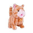 thumbnail image 2 of Figura de juguete interactiva de peluche con repetición de grabación, educativa, vívida, multiusos, electrónica, mascota de compañía para niños Amarillo, 2 of 8