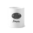 thumbnail image 1 of Abstracto Arte Botanica plantas patron Titular de cepillo de dientes de cerámica taza de regalo pluma blanco taza 350ml, 1 of 2