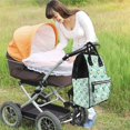 thumbnail image 6 of Daiia Horse And Flower Large Capacity Baby Bag Waterproof Stylish Diaper Bag Mummy Backpack Adjustable Straps Diaper BagBaby Essentials Bag, 6 of 6