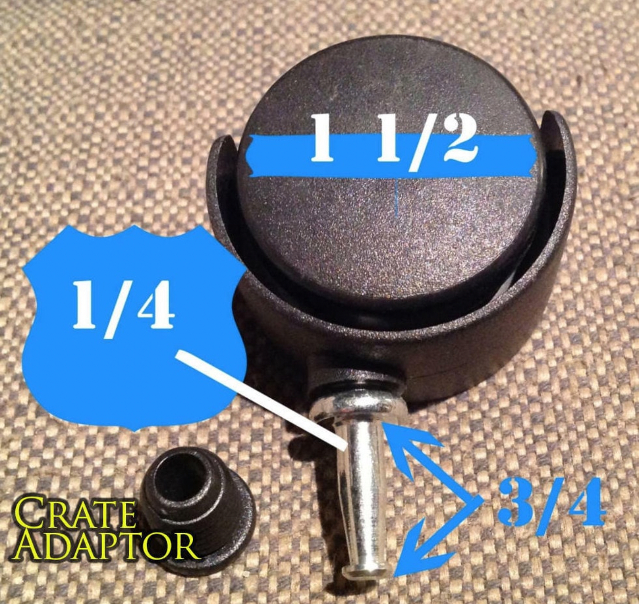 Sterilite, Storex universal Crate replacement Casters, Snap In Style Set Of 4 please see our description plastic casters smooth glide