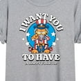 thumbnail image 3 of Garfield - Want You To Have A Happy Fourth - Juniors Ideal Flowy Muscle T-Shirt, 3 of 5