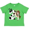 thumbnail image 3 of Inktastic I'm Two-cowgirl Riding Horse Birthday Girls Toddler T-Shirt, 3 of 5