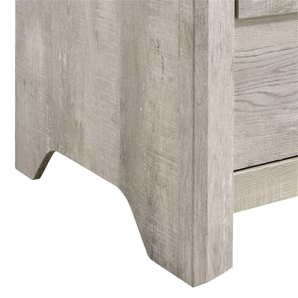 Picket House Furnishings Keely 2-Drawer Nightstand in White