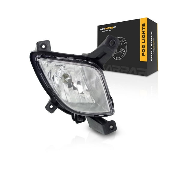 CarLights360: For Hyundai Tucson Fog Light Assembly 2010 11 12 13 14 2015 Passenger Side | w/ Bulbs | DOT Certified | HY2593136