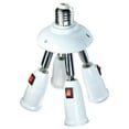 thumbnail image 4 of EROCK E26/E27 Connector with Switch Light Bulb Socket Splitter Adjustable Bulbs Socket, 4 of 16