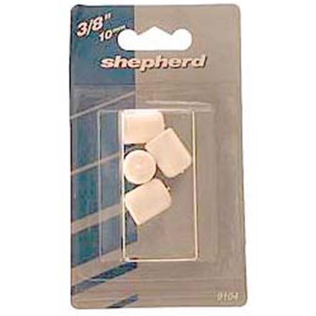 Shepherd 9105 4 Compter Blanc.5 in. Pointes de Jambe en Plastique