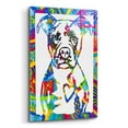 thumbnail image 2 of Epic Art 'Heart Pittie' by Dean Russo, Acrylic Glass Wall Art, 24"x36", 2 of 8
