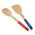 thumbnail image 3 of Disney Home Bon Voyage 2 Pcs Wooden Spoon and Turner Set, 11.75 Inch, Mixed Colors, 3 of 10