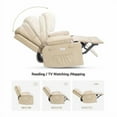 thumbnail image 3 of Electric Recliner + Rocking + Massage: #Cf8011 Pu Leather + Seat Width: 56Cm Cf8011 Electric Recliner + Rocking + Massage Seat Width: 56Cm, 3 of 9