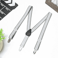 thumbnail image 6 of Buyless Fashion Adjustable Suspenders for Kids Toddlers Baby Elastic Solid Color 1 Inch - Y Back Design - 5102-Gray-White-Stripe-26, 6 of 8