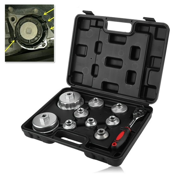 Heavy duty oil 2024 filter wrench set