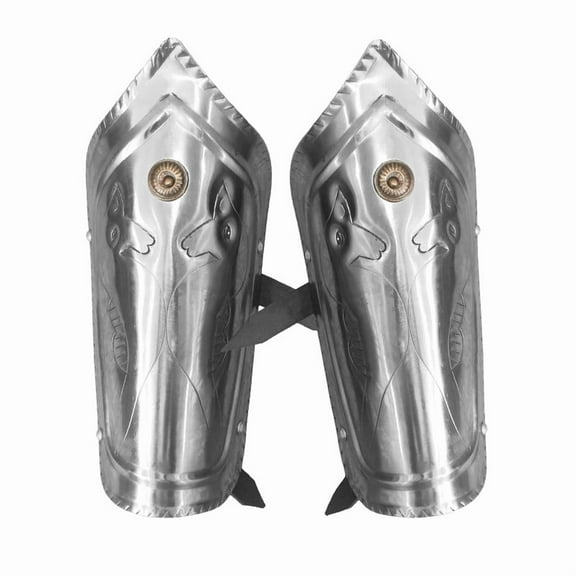 Medieval Iron Steel Handmade Hand Guards Fully Functional Arm Bracers for Cosplay Role-Play Costume Armour Set Armor Costume