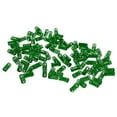thumbnail image 1 of 100 Uds. Anillos para el cabello con , s dos ajustables para el cabello, Clip verde jinwen Cuentas de rastas ajustables para dama, 1 of 8