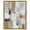 Gold Frame, variant on Fragmented Light Canvas Print Neutral Boho Art by Art Remedy, Black Frame, 16 x 20