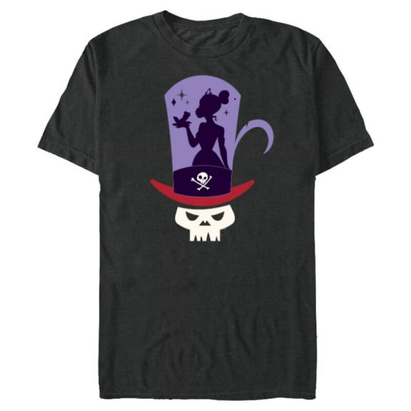 Disney The Princess and the Frog Tiana and Dr. Facilier - Short Sleeve Blended T-Shirt for Adults - Customized-Dark Heather