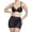 Black, variant on Women's Extra Firm Control Tummy Tuck Shaper Short Shapewear