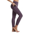 thumbnail image 5 of Sngxgn Winter Warm Lined Leggings Women,Thick Thermal Tights(Purple,M), 5 of 6