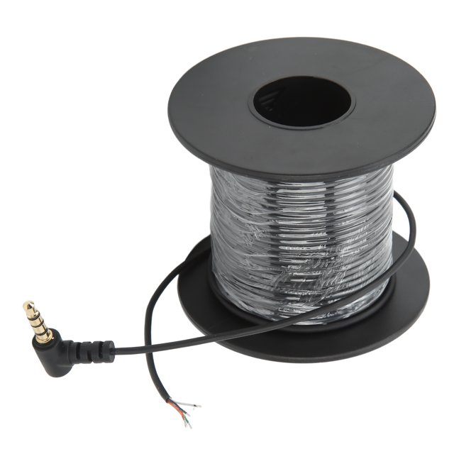 Fishing Camera Cable HD Transmission Fish Finder Cable with 3.5mm Headphone Plug Waterproof Stable Performance For Fishing Enthusiasts Accessories