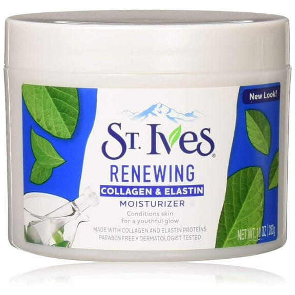 St. Ives Renewing Collagen & Elastin Moisturizer, 10 Oz (Pack Of 2)