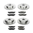 thumbnail image 3 of PowerStop Front and Rear Z23 Evolution Sport Carbon-Fiber Ceramic Brake Pad and Drilled & Slotted Rotor Kit Fits: DODGE Select Models K2166, 3 of 10
