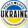 thumbnail image 3 of CafePress - Peace Love Ukraine Golf Shirt - Golf Shirt, Pique Knit Golf Polo, 3 of 4