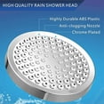 thumbnail image 5 of High Output Shower Head and Hard Water Filter, 20-Stage Shower Filter Removes Chlorine and Harmful Substances, Bathroom Soft Water Shower Head, Rain Shower, 5 of 6