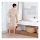 thumbnail image 5 of Bata de Baño Suave, Absorbente y de Secado Rápido, Unisex Real Textil (Beige, Unitalla), 5 of 6
