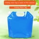 thumbnail image 5 of Advancent Bolsa de agua plegable de 5/10L, jarra deportiva portátil, contenedor de botella de almacenamiento, bolsa de agua con diseño de asa Kits de desorden para acampar, 5 of 6