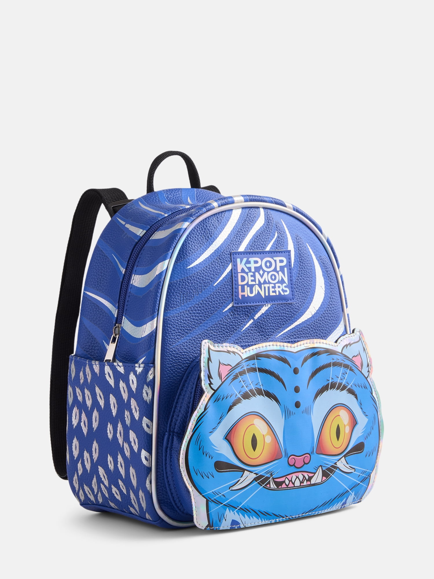 KPop Demon Hunters Girls 10.5" Derpy Mini Backpack, Blue