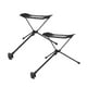 thumbnail image 4 of 2x Silla plegable Reposapiés Reposapiés para acampar Pies Asiento perezoso retráctil, 4 of 7
