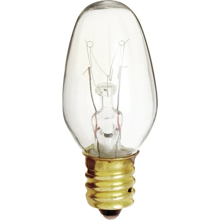

3PC SATCO PRODUCTS INC. Satco C7 Incandescent Night-Light Bulb