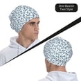 thumbnail image 5 of KLL Nautical Theme Anchors Winter Fall Beanie Knit Hats for Men & Women - Warm & Soft Stylish Toboggan Caps for Cold Weather, 5 of 6
