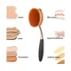 thumbnail image 3 of Brocha ovalada para base, cepillo de dientes grande, brochas de maquillaje, aplicación rápida e impecable, base en polvo y crema líquida, 3 of 4
