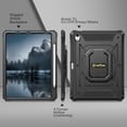 thumbnail image 6 of Fintie Tuatara Case for iPad Air 5th Gene(2022) / iPad Air 4th Genration(2020) 10.9 Inch - [Magic Ring] 360 Degree Rotating Grip Stand Shockproof Rugged Cover with Screen Protector, 6 of 7
