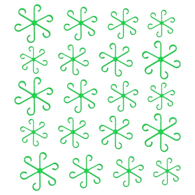 Hioecau 20Pcs Plant Stem Supports Indoor Plants Stem Holders Reusable Monstera Plant Supports Prevent Stem Drooping And Breakage for Potted Plants Roses