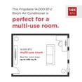 thumbnail image 2 of Frigidaire 14,000 BTU Portable Room Air Conditioner with Heat Pump, White, 2 of 9