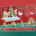thumbnail image 5 of Christmas Magnetic Building Blocks Countdown Calendar 24 Day Advent Calendar Educational Assembly Blocks Christmas Children's Gifts Toys, 5 of 5