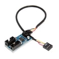 thumbnail image 4 of 9Pin USB Splitter USB Motherboard Header Extension Connector, Multiple Port Splitter for Enhanced Computer Functionality, 4 of 11