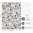 thumbnail image 2 of 4 Pcs Funny Kitchen Towels,White Halloween Pumpkin Bat Pattern Microfiber Dish Towels,Kitchen Tea Towels,Kitchen Towel Set (18" X 26"), 2 of 7