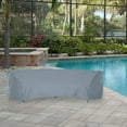 thumbnail image 4 of 210D Outdoor Sofa Cover for Curved Furniture Weather Resistant and UV Protected, 4 of 8