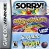 Destination Sorry / Aggravation / Scrabble Junior Triple Pack