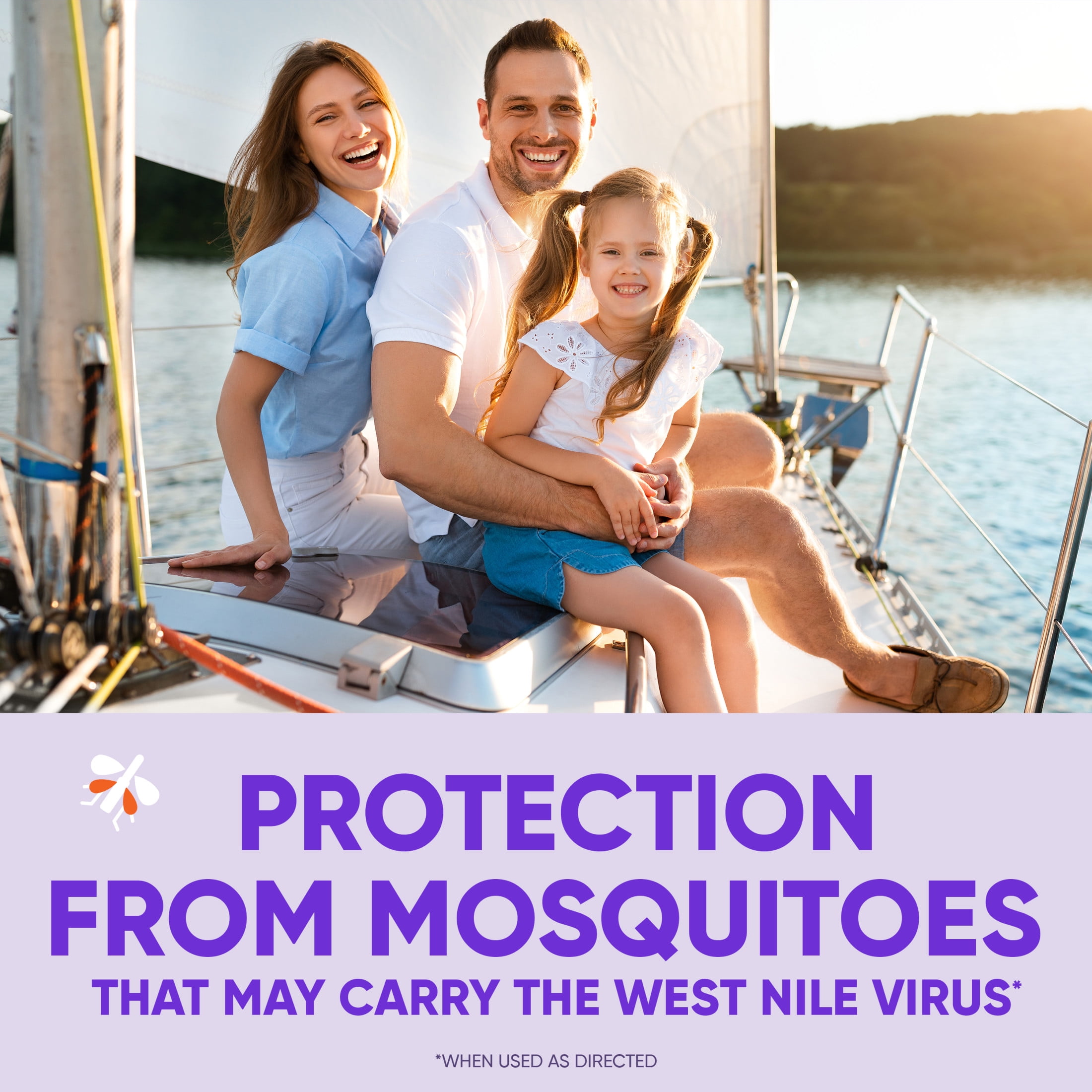 OFF! Clean Feel Travel Size Insect Repellent Aerosol, Fragrance-Free Bug Spray for Lasting Protection from Mosquitoes, 2.5 oz