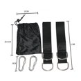 thumbnail image 5 of El kit de correas colgantes sostiene, correas extra largas de 5 pies con ganchos de mosquetón de bloqueo más seguro, perfecto para columpio de árbol y hamacas, perfecto para columpios, 5 of 5