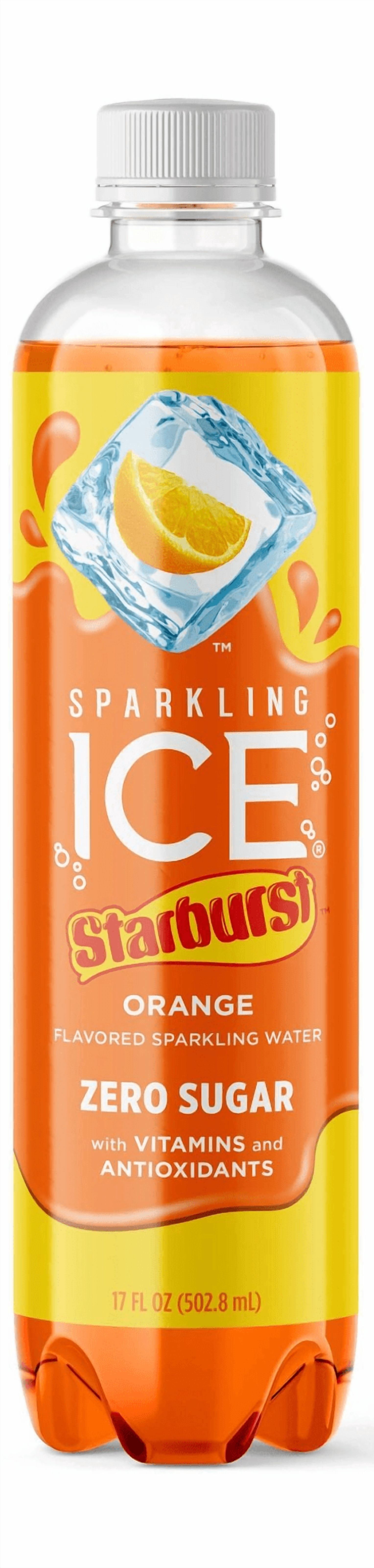 Starburst Sparkle: 9-Pack Variety of Sparkling ICE Water - 17oz Flavors with Bonus, Rich in Antioxidants & Vitamins (Mix Flavors)